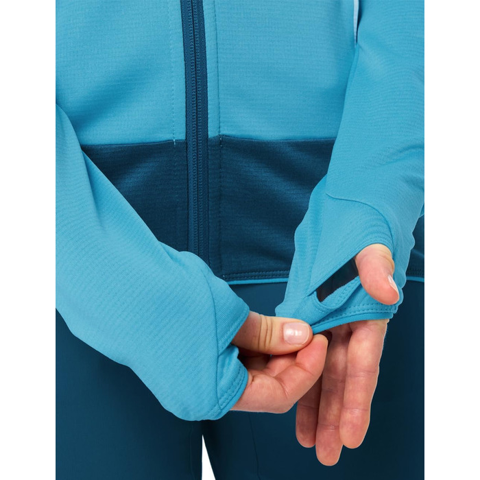 Жіноча флісова куртка VAUDE Tekoa Fleece Jacket II, колір aqua