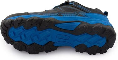 Дитячі трекінгові черевики Alpine PRO FARO, блакитні, розмір 33 EU. Легкі, дихаючі, для активного відпочинку та походів. Міцний Softshell, гумова підошва.