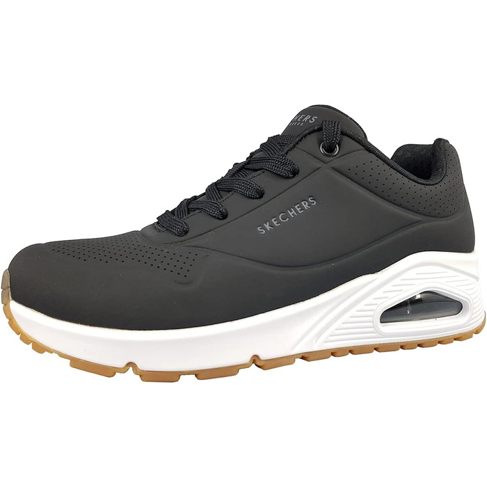 Кросівки Skechers UNO Stand On Air для жінок, чорні, розмір 39 EU, матеріал Durabuck