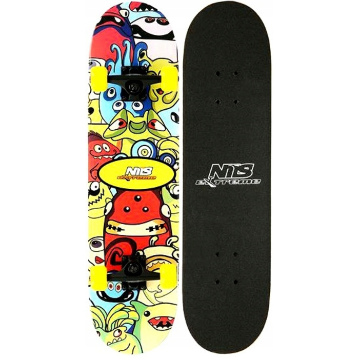 Класичний дерев'яний скейтборд для дітей NILS