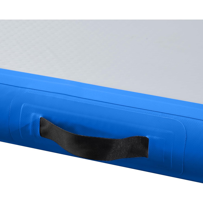 Гімнастична килимок LSLIFE надувний, 4/5/6 метрів, товщина 10 см, з електричним насосом. Для гімнастики, йоги, тренувань, дітей. Надувна гімнастична доріжка, тренувальна балка.