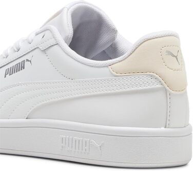 Кросівки PUMA Smash 3.0 L унісекс (білий/рожевий/сріблястий), розмір 45 EU