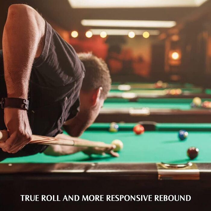 Набір куль для більярду, 16 куль, мармур, віхровий стиль, класичний темний мармур