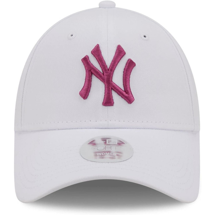 Кепка New Era New York Yankees MLB Diamond Era рожева жіноча, регульована 9Forty
