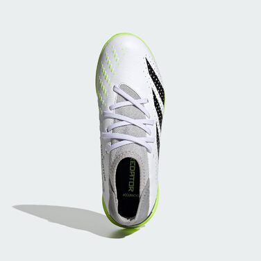 Бутси для футболу Adidas Predator Accuracy.3 Turf для хлопчиків (28 EU, білий, чорний, лимонний)