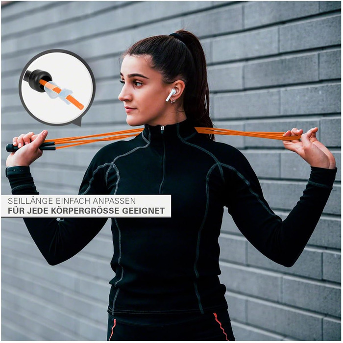 Скакалка для HIIT, боксу, MMA, фітнесу та кросфіту 300 см (зелена, блакитна)