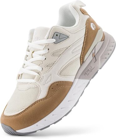 Жіночі кросівки для широкої стопи FitVille: бігові, для ходьби, фітнесу. Легкі, зручні, бежеві, розмір 37 EU