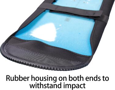 Чохол для сноуборда EIGEETO 135 см: м'який, з регульованим ременем, для зручного транспортування