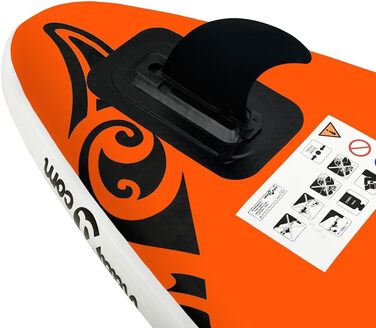 Надувна SUP-дошка vidaXL з веслом, комплект для серфінгу, кілька варіантів