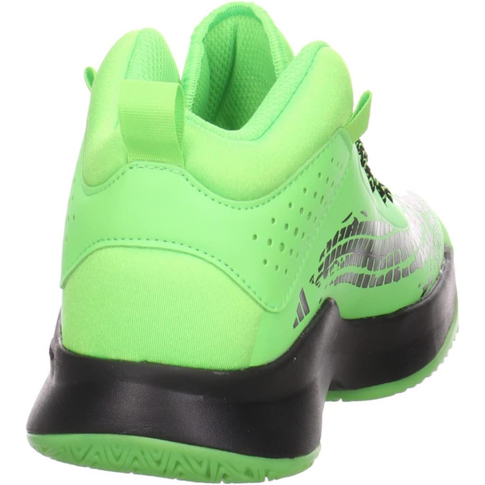 Кросівки баскетбольні adidas Cross Em Up 5 Wide для дітей та дорослих, Team Solar Green/Core Black, 40 EU
