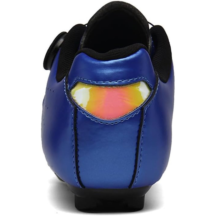 Велосипедні шкарпетки для чоловіків та жінок, MTB, шосейні, кросівки, дихаючі, для активного відпочинку, сумісні з SPD-SL/SPD, 36-47 EU, білий (43 EU, синій)