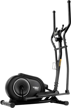 Еліптичний тренажер TREX SPORT TX-400CT для дому з комп'ютером, пульсометром і магнітною системою гальмування, 10 рівнів опору, тиха робота