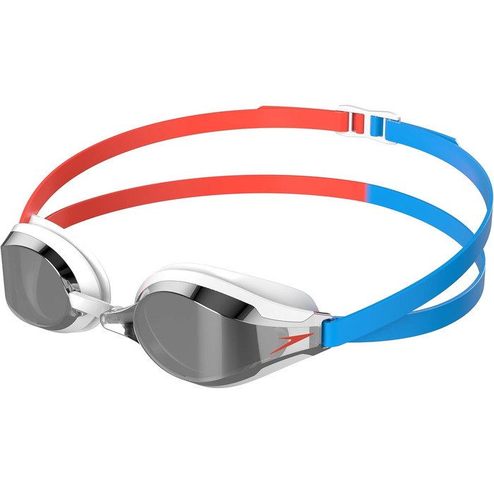 Окуляри для плавання Speedo Fastskin Speedsocket 2, антифог, дзеркальні, сріблясті