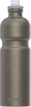 Пляшка для води SIGG Alu Sport 0,75 л, легка, BPA-free, сертифікат KlimaPartner, Швейцарія, колір «Geräucherte Perle»