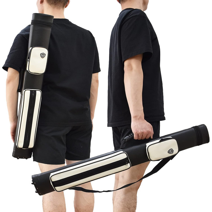 Чохол для більярдної кули (2 шт.) Hartschalenkoffer, чорно-білий, F10