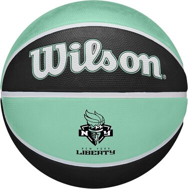 Баскетбольний м’яч WILSON WNBA Team Tribute для жінок, офіційний, розмір 6, New York Liberty