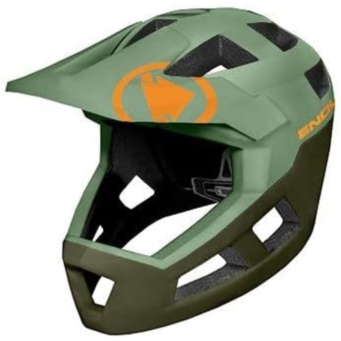 Велосипедний шолом Endura Single Track MIPS оливковий S/M (51-56 см)