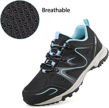 Жіночі трекінгові черевики Riehmot для походів (42 EU, Синій)