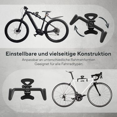 Настінна підставка для велосипеда Optio Cycle | Складана, металева, для гаража