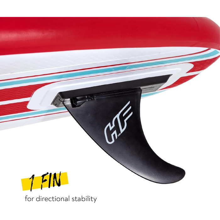 Надувний SUP-борд HYDRO FORCE Compact Surf 8' x 22'' x 3'' для Stand-Up Paddling, Multicolor