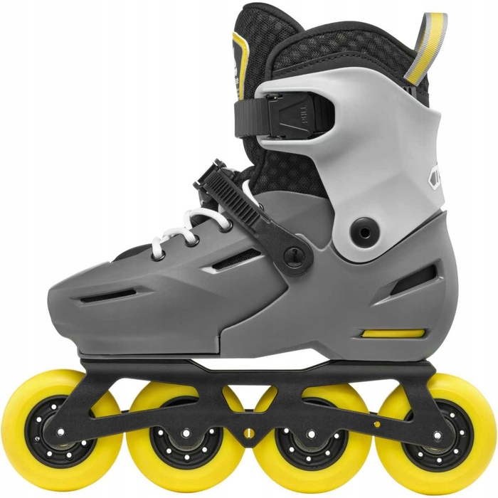 Ролики Rollerblade Apex Charcoal Yellow, розмір 33-36,5