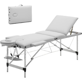 Крісло-масажер Mondeer Mobile, білий, 198x60x81 см