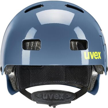 Велошолом дитячий uvex Kid 3, Stone Blue, 51-55 см, універсальний