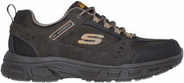 Чоловічі кросівки Skechers Oak Canyon Consistent Winne з технологією Hands Free, розмір 42.5 EU, штучний нубук, коричневий декор
