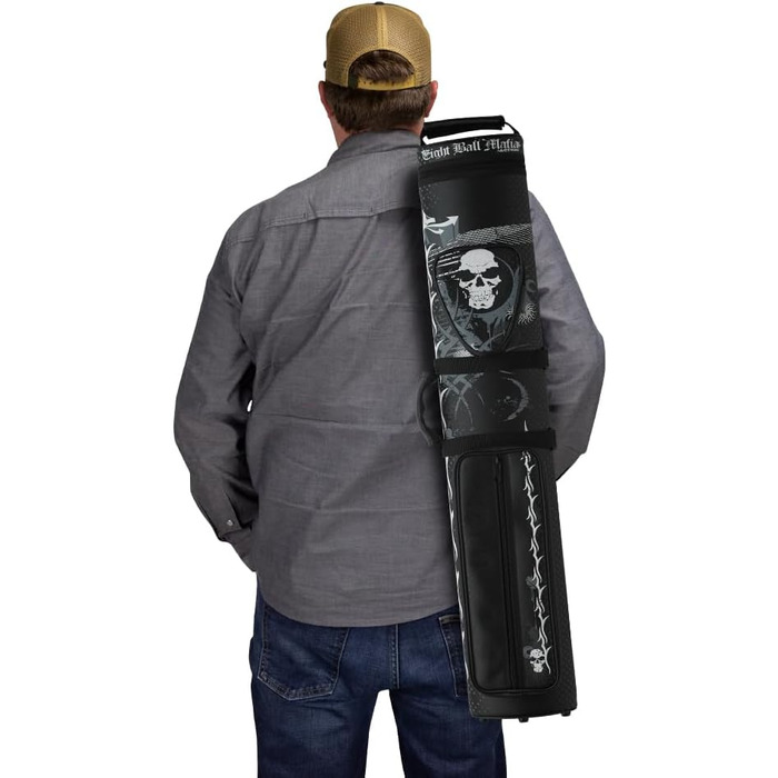 Чохол для бильків Eight Ball Mafia Action Cue Cases - 3B/5S - EBMC35A - Чорний