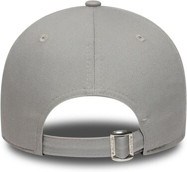 Кепка New Era 9Forty Strap Cap з вишитим логотипом New York Yankees (сіра)