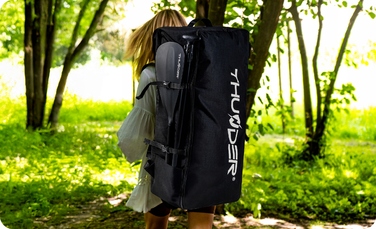 Надувна SUP-дошка для плавання з сидінням, 320 см, повний комплект