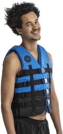 Рятувальний жилет Jobe 4 Buckle синій, розмір M, для плавання