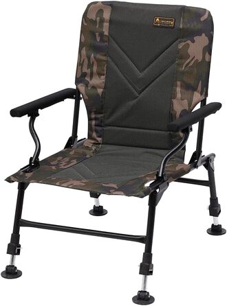 Крісло для риболовлі Prologic Avenger Relax Camo з підлокітниками та чохлами