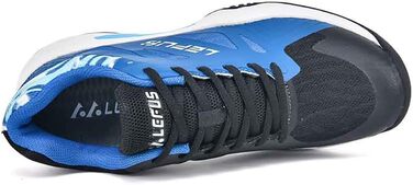 Взуття для тенісу, бадмінтону та піклболу. Зручні зальні кросівки для чоловіків та жінок. Дихаючі фітнес-кросівки з неслизькою підошвою. Білі, зелені, сині, чорні кольори. Розмір 41 EU