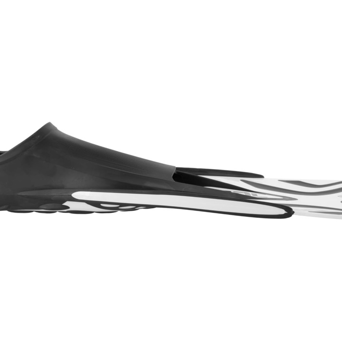 Seac Azzurra Ласти для снорклінгу, закритий мисок, м'який гумовий матеріал, білі, для дорослих та дітей (34/35)