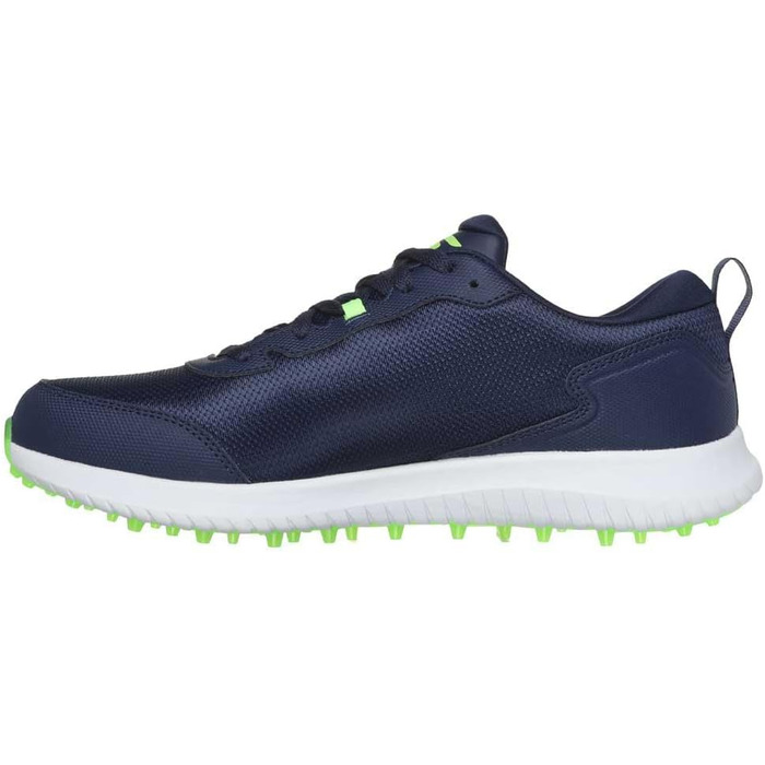 Чоловічі гольф-туфлі Skechers Max Fairway 4 без шипів, 42.5 EU, темно-синій/лаймовий