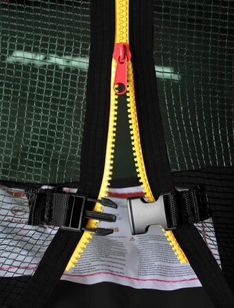 Намет-трамплін SixBros. SixJump 1,40 м з сіткою безпеки, різні кольори, чорний