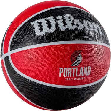 Баскетбольний м'яч Wilson NBA Team Tribute Portland Trail Blazers, розмір 7, для дорослих, універсальний