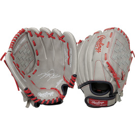 Рукавичка бейсбольна Rawlings Sure Catch Mike Trout Signature для підлітків 28 см, правий кидок, з сіткою