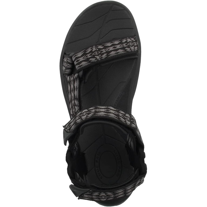 Sandały Teva Terra Fi Lite M's чоловічі спортивні, чорні (Rambler Black Rrbk) 43 EU