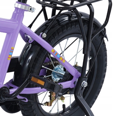 Дитячий велосипед 14 дюймів з кошиком, для дітей від 3 до 6 років