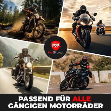 Водонепроникна накривка для мотоцикла Pro2Protect: захист від негоди, для мопедів, ролерів, Vespa, моторолерів