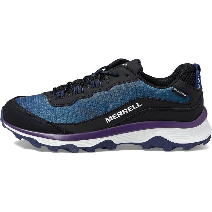 Дитячі трекінгові черевики Merrell Moab Speed Low WTRPF для дітей, розмір 11.5 Big Kid, колір Galaktisch