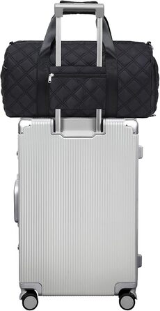 Спортивна сумка для підлітків, з відділеннями для взуття та мокрого одягу, для танців, плавання, подорожей та ночівель (Бежева)