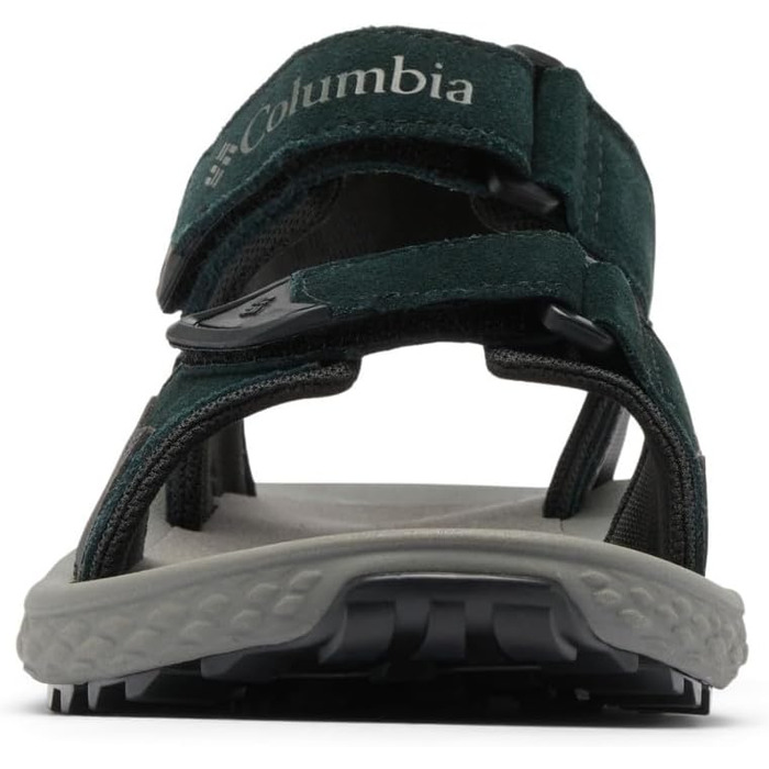Columbia Konos Hiker 2-Strap: Чоловічі трекінгові сандалі, 48 EU, Black Titanium II