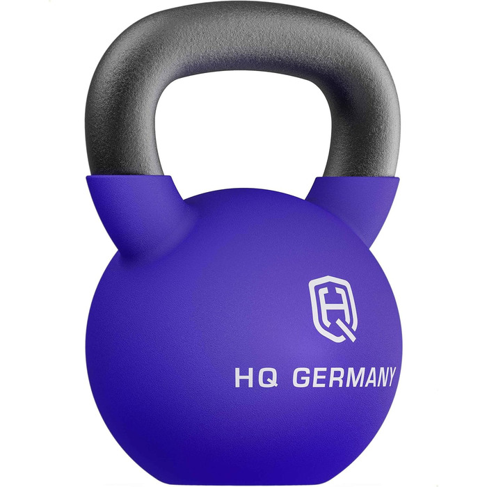 Гиря HQ Germany неопрено́ва, суцільнолита, 2-32 кг, набір, ±2%