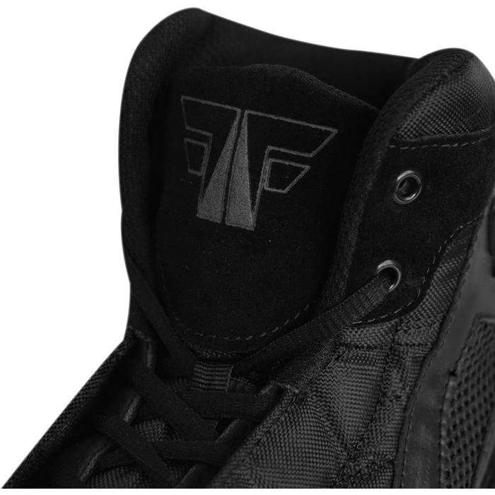 FOX-FIGHT Кросівки для бойових мистецтв | для жінок та чоловіків | дихаючі, гнучкі | замша | для боротьби, атлетики, фітнесу, бодібілдингу (43 EU, Full Black B7)