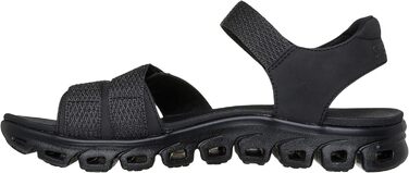 Спортивні сандалі Skechers Glide-Step Count On Me для жінок (39 EU, чорний)