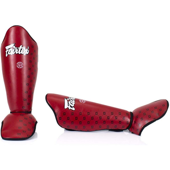 Захисні щитки для гомілки Fairtex SP5, червоні, розмір M