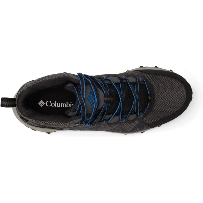 Чоловічі водонепроникні трекінгові черевики Columbia Peakfreak II Mid Outdry WP, сірі (темно-сірий x чорний), 42 EU